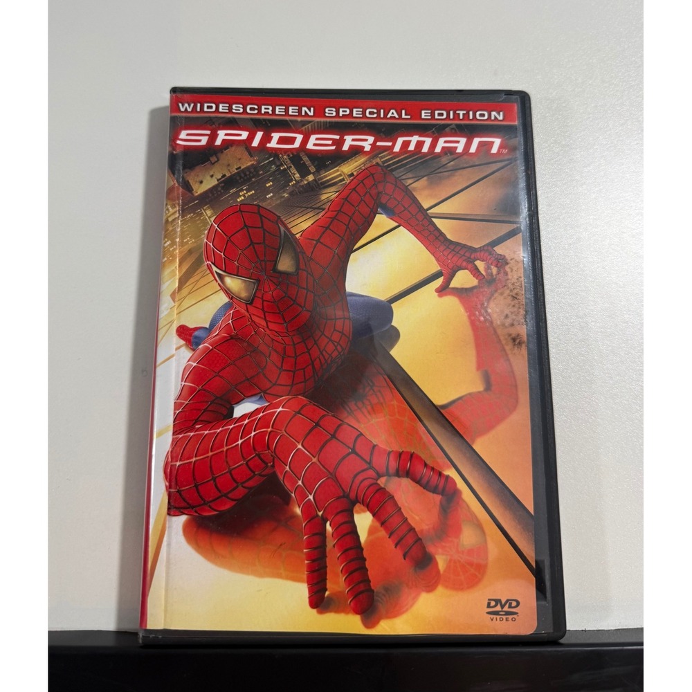 Columbia Spider-Man DVD Movie Unisex OS Red Good Widescreen Special Ed 2-Disc
